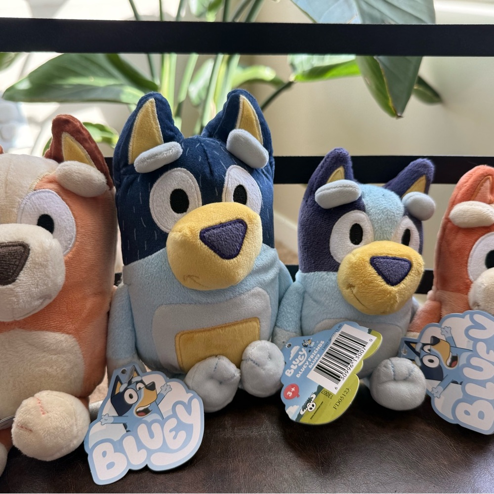 Bluey Plush Toy Set